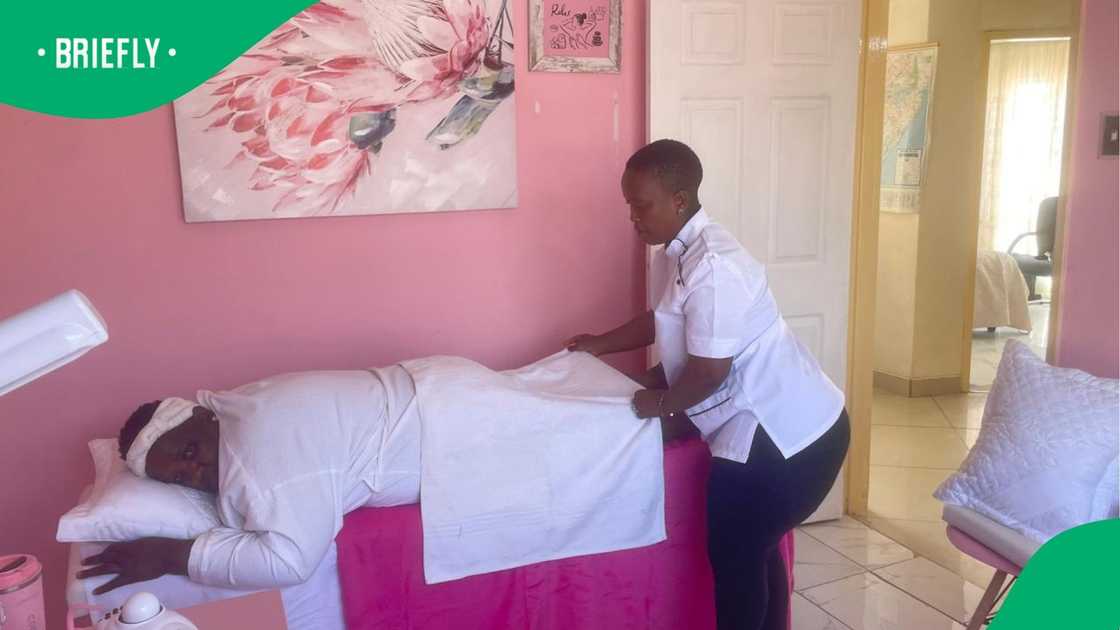 Her service has quickly become a sanctuary for elderly neighbours, many of whom live alone or have limited mobility.