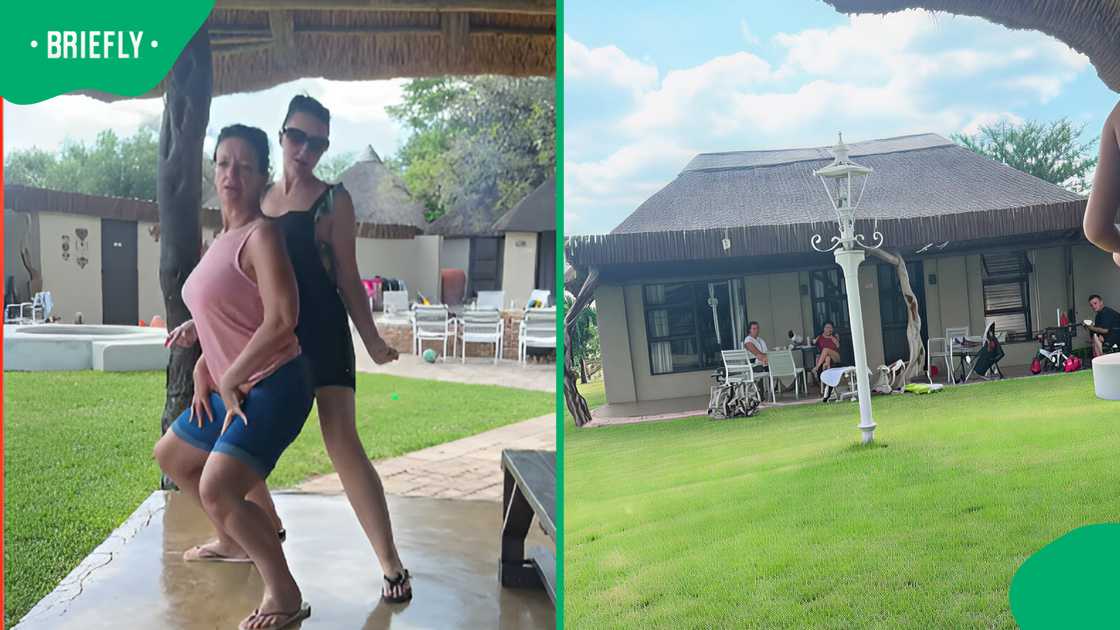 Afrikaner tannies let loose at a get together Afrikaner tannies let loose at a get together