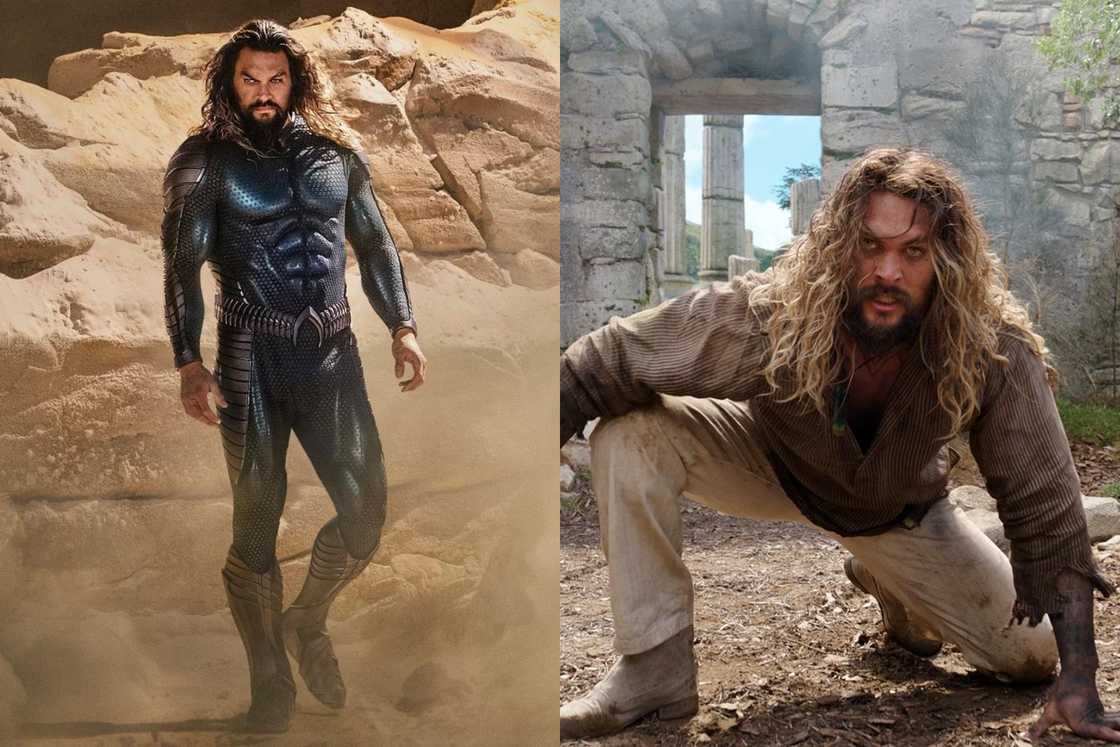 Jason Momoa on set Jason Momoa on set