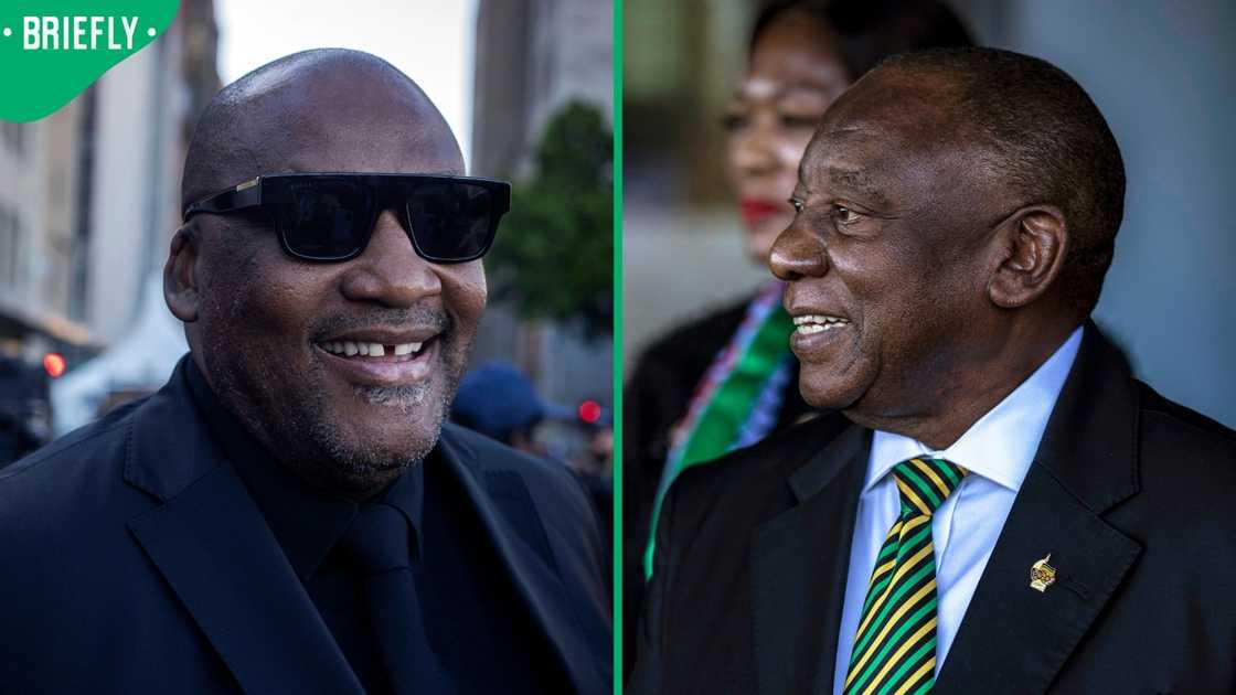 President Cyril Ramaphosa and Gayton McKenzie will attend an F1 race