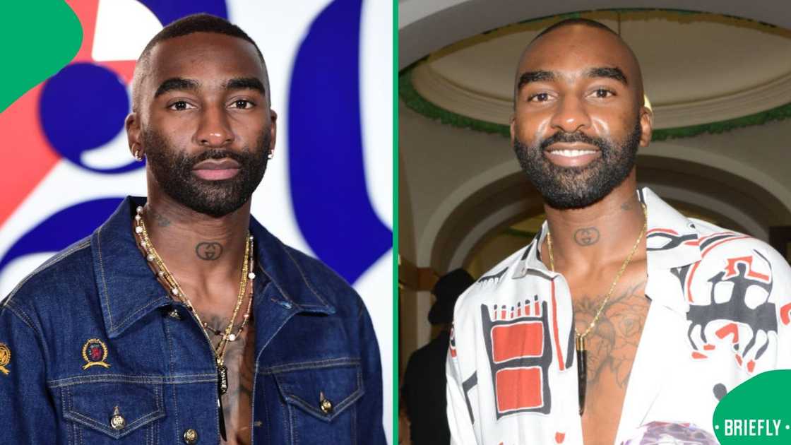 A man spotted Riky Rick's lookalike. A man spotted Riky Rick's lookalike.