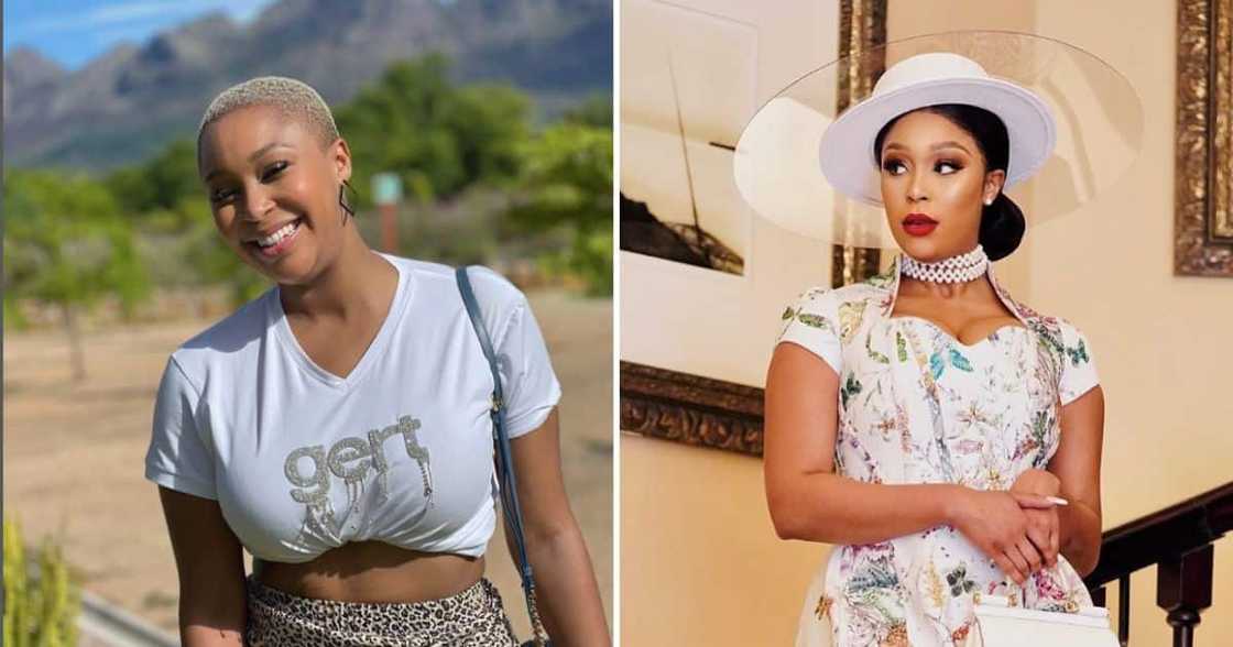 Minnie Dlamini in France Minnie Dlamini in France