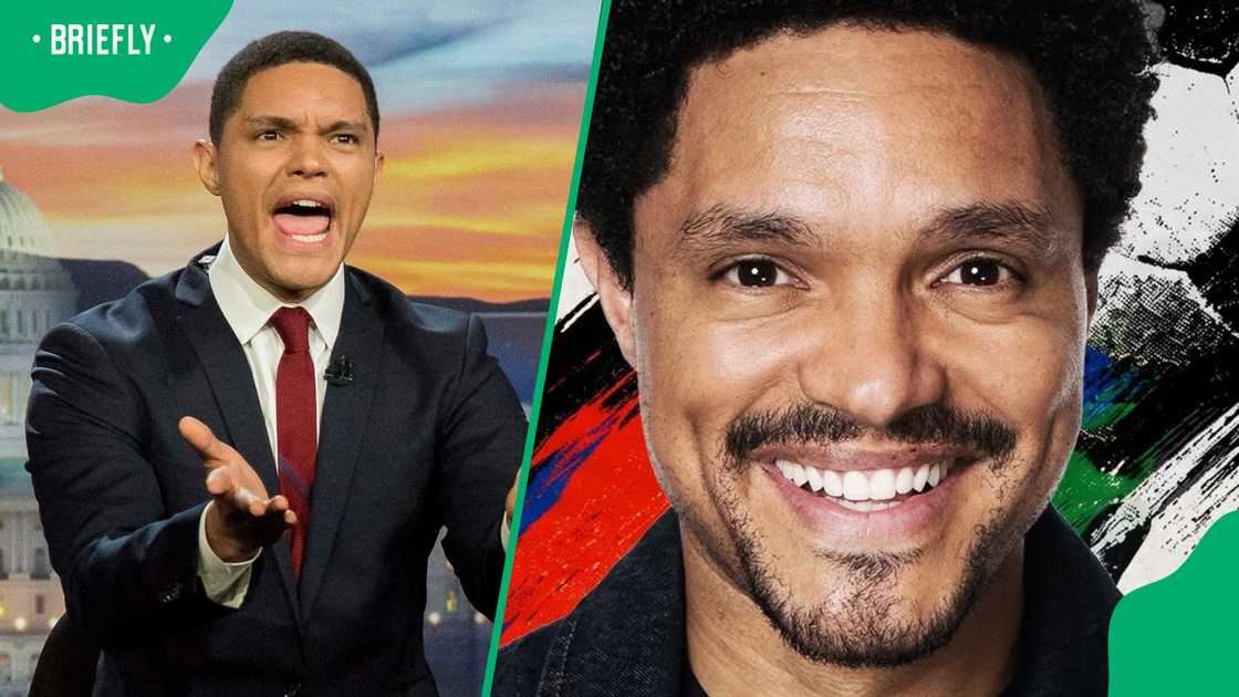 Trevor Noah celebrates Bafana's win