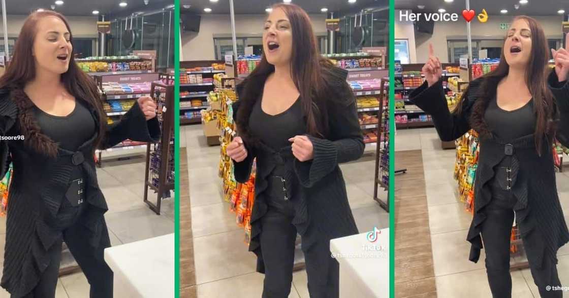 A mlungu woman sang a Sepedi Gospel song A mlungu woman sang a Sepedi Gospel song