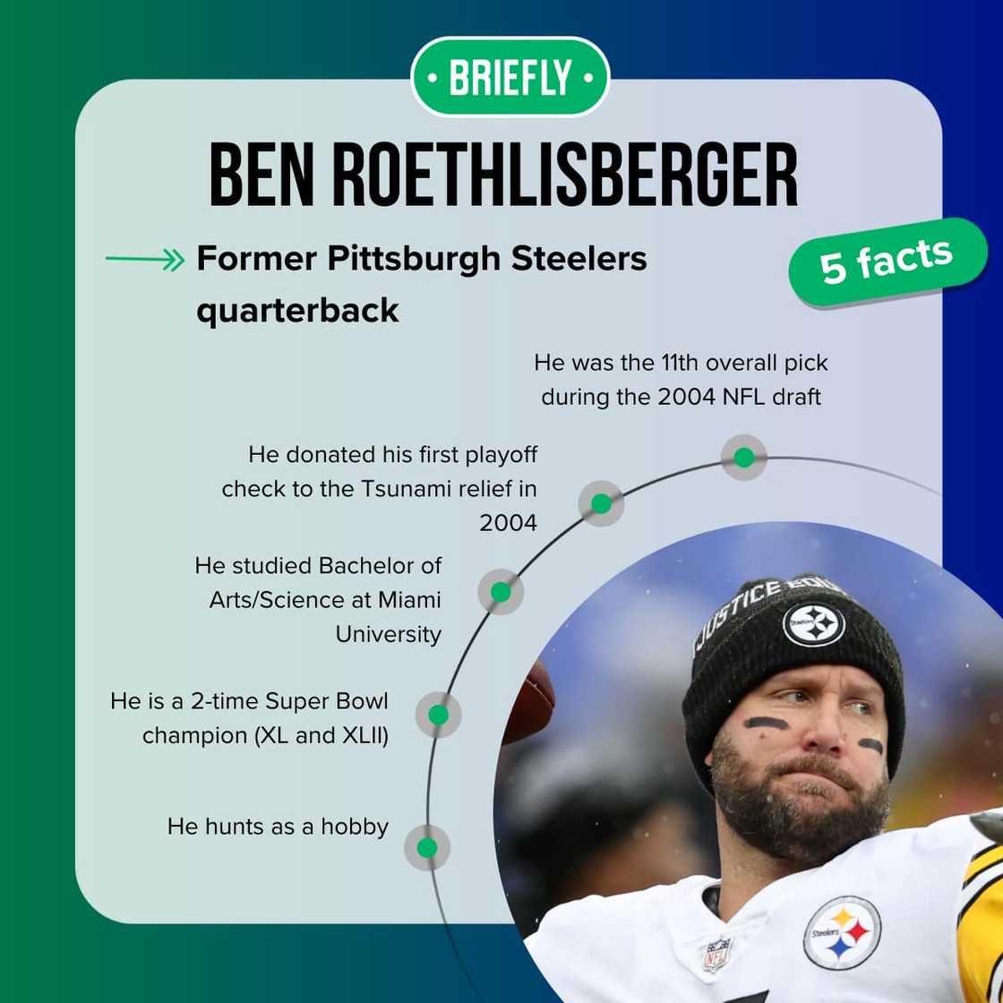 Ben Roethlisberger's facts Ben Roethlisberger's facts
