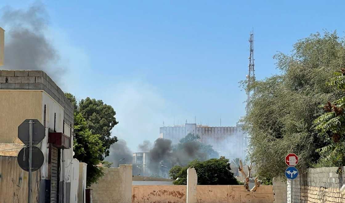 Small arms fire and explosions rocked several districts of Tripoli overnight and into Saturday