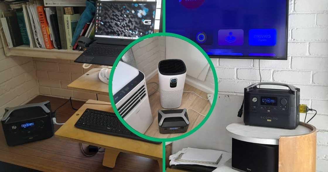 The EcoFlow portable power stations can run a number of appliances when the power is off. The EcoFlow portable power stations can run a number of appliances when the power is off.