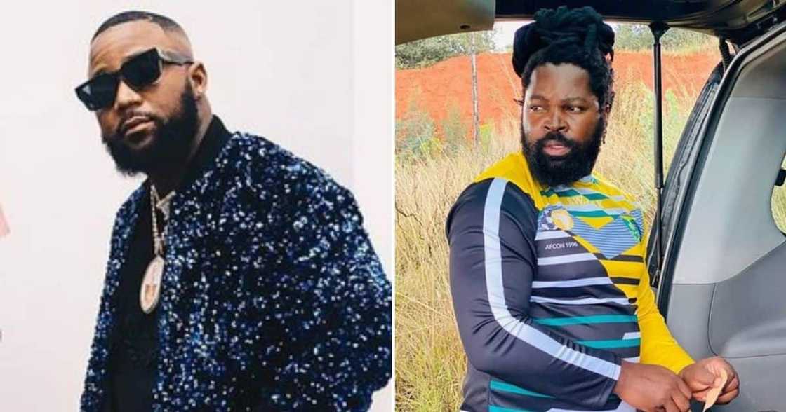 Cassper Nyovest is beefing with Big Zulu Cassper Nyovest is beefing with Big Zulu