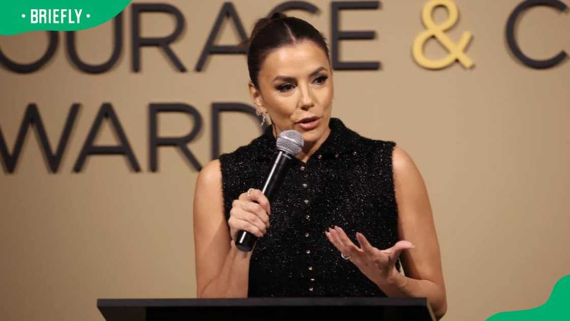 Actress Eva Longoria during the Courage and Civility Award in 2024 Actress Eva Longoria during the Courage and Civility Award in 2024