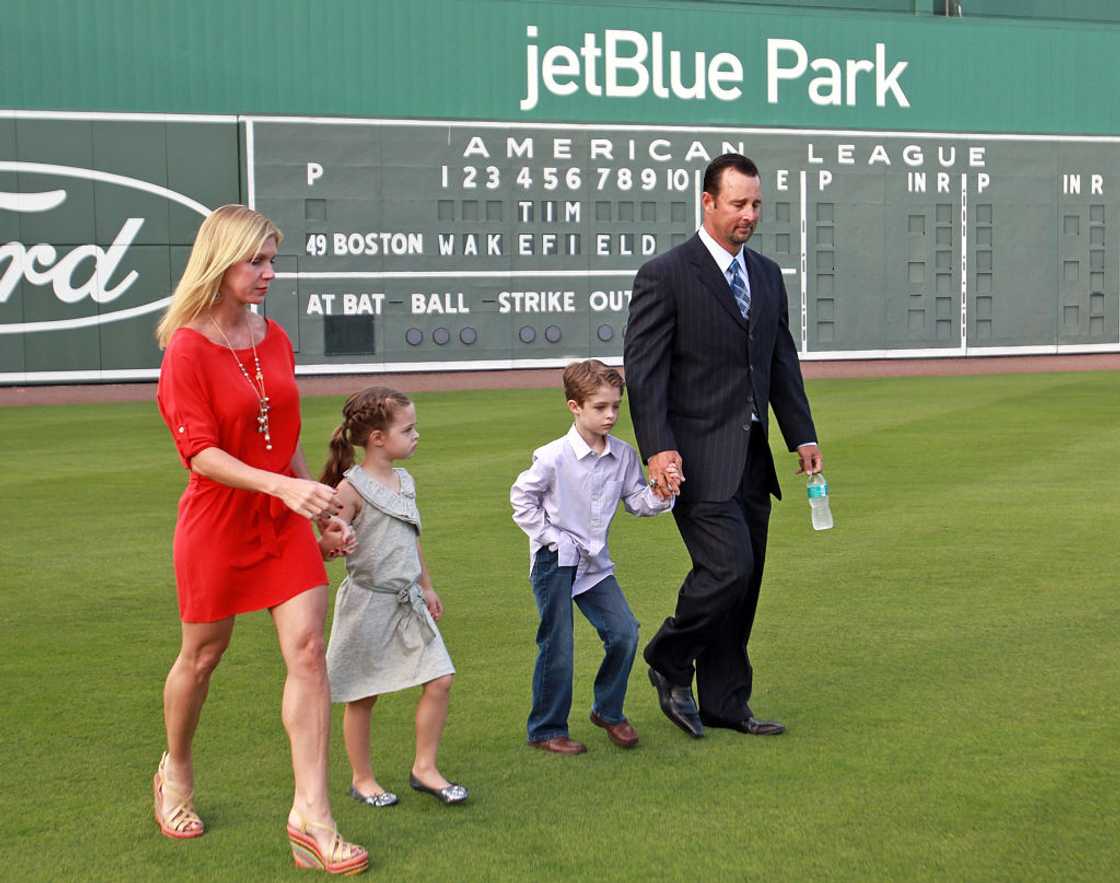 Tim Wakefield's family