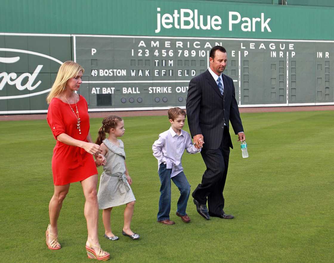 Tim Wakefield's family Tim Wakefield's family
