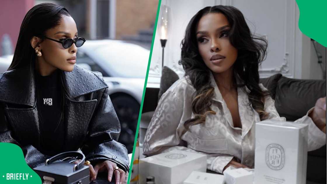 Kefilwe Mabote sparked a buzz with her female-only luxury convoy. Kefilwe Mabote sparked a buzz with her female-only luxury convoy.