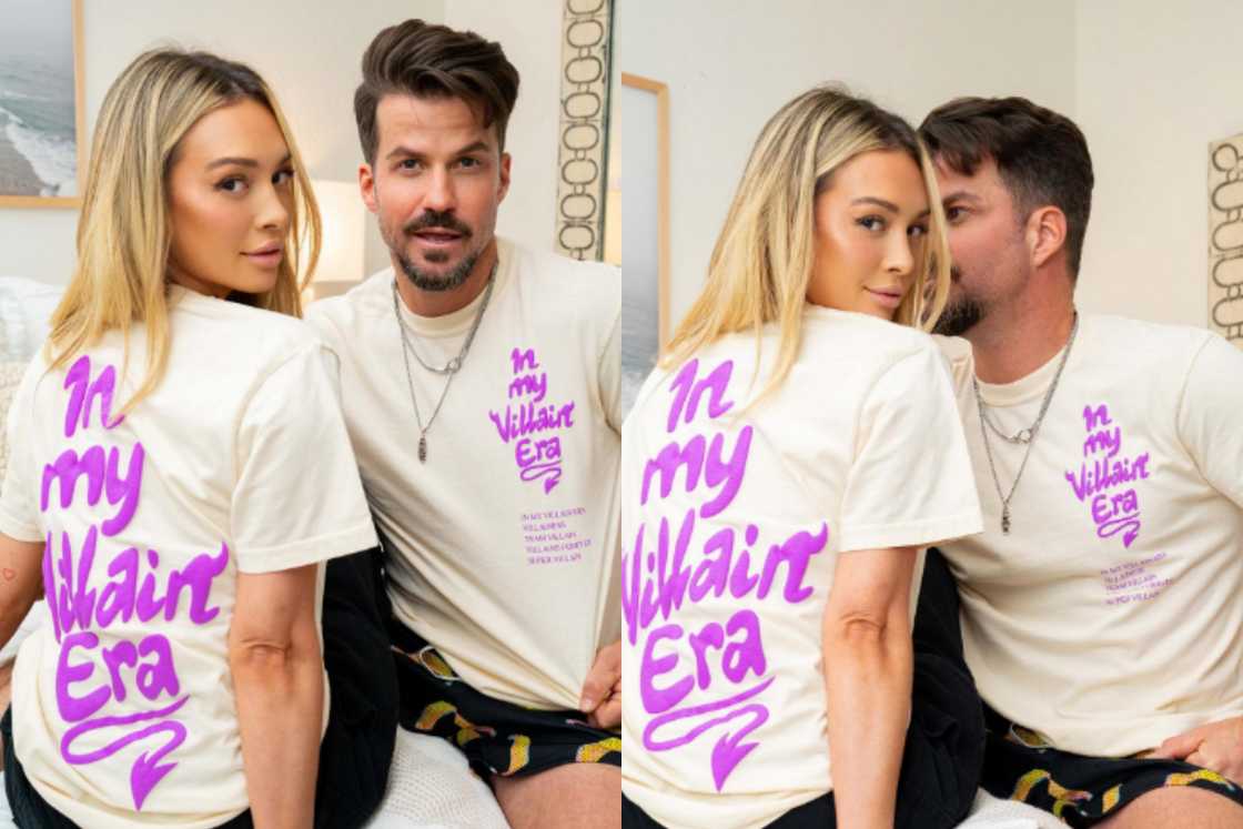 Corinne Olympios and Johnny Bananas