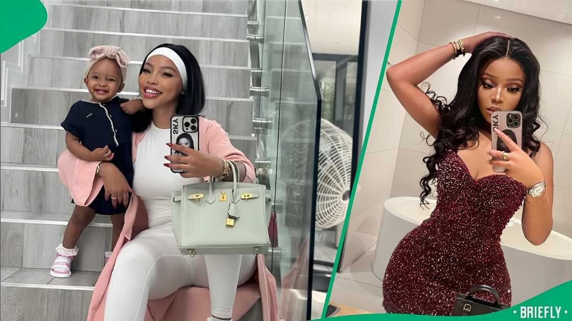 Faith Nketsi talks about her daughter Sky Njilo Faith Nketsi talks about her daughter Sky Njilo