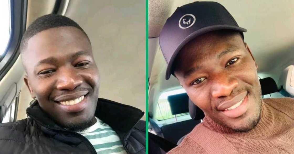 A truck driver inspired many people on TikTok after he graduated. A truck driver inspired many people on TikTok after he graduated.