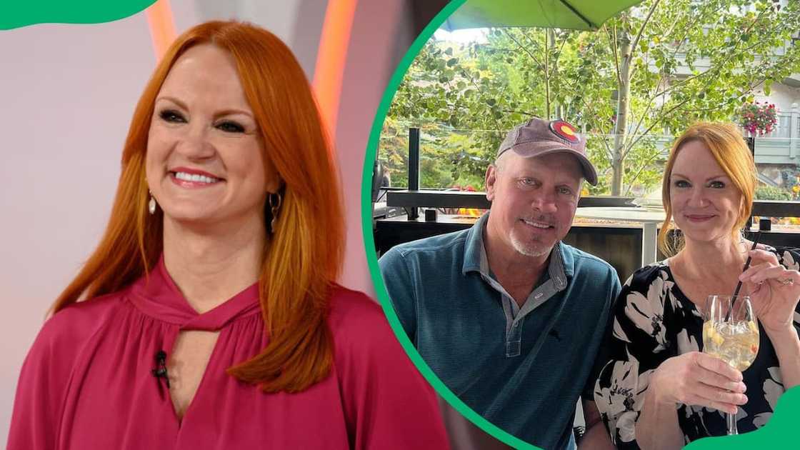 Ree Drummond during season 70 of the Today TV series (L). The TV personality with her husband, Ladd (R) Ree Drummond during season 70 of the Today TV series (L). The TV personality with her husband, Ladd (R)