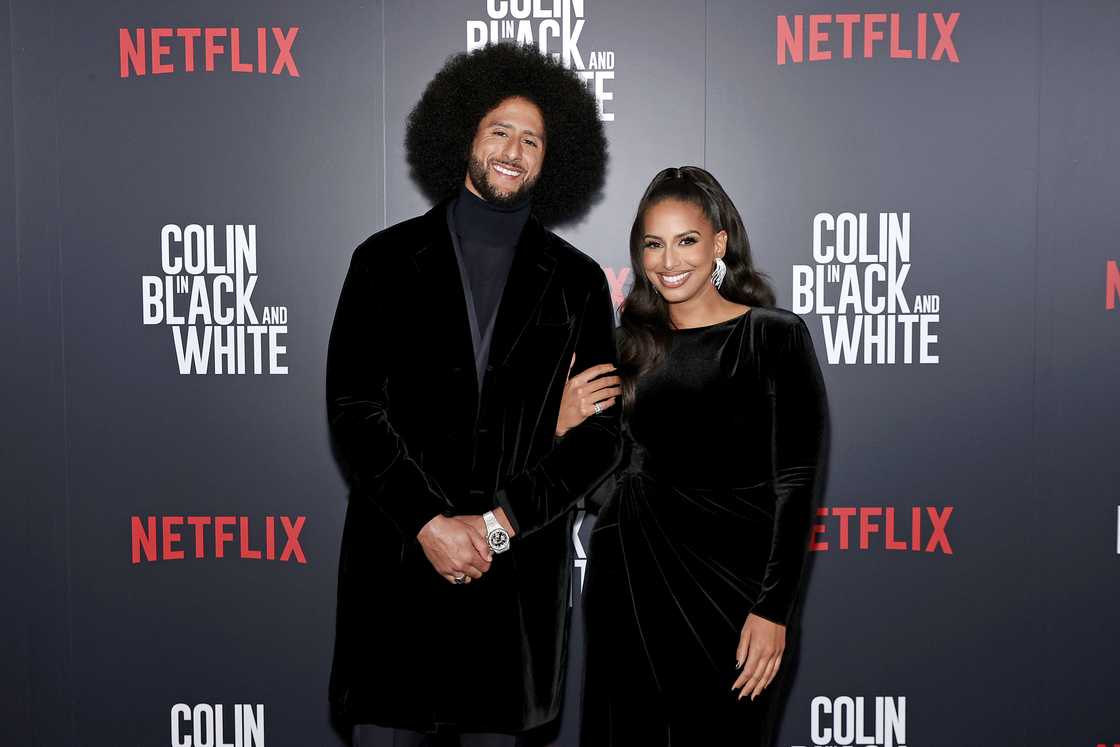 Colin Kaepernick and Nessa Colin Kaepernick and Nessa