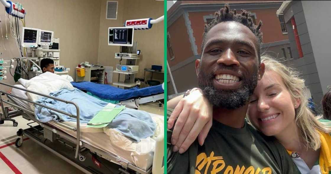 Siya and Rachel Kolisi Uplifts Basetsana Kumalo's son Nathi Siya and Rachel Kolisi Uplifts Basetsana Kumalo's son Nathi