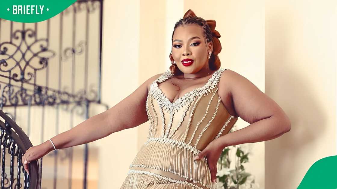 Anele Mdoda attended a premiere for her short film Anele Mdoda attended a premiere for her short film