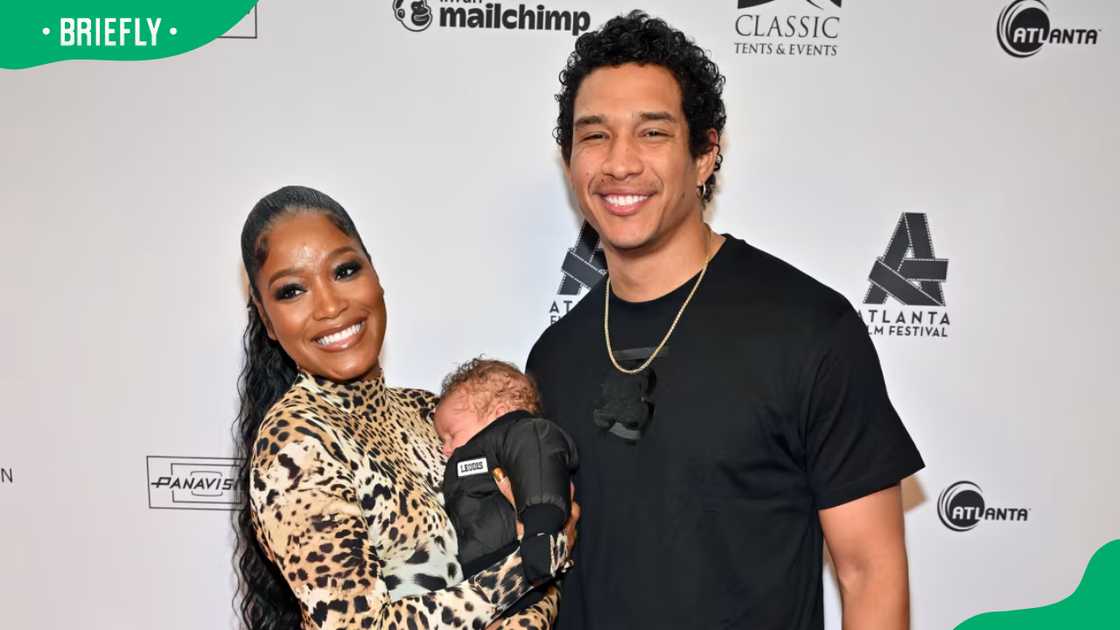 Keke Palmer, Darius Jackson, and their son, Leodis Keke Palmer, Darius Jackson, and their son, Leodis