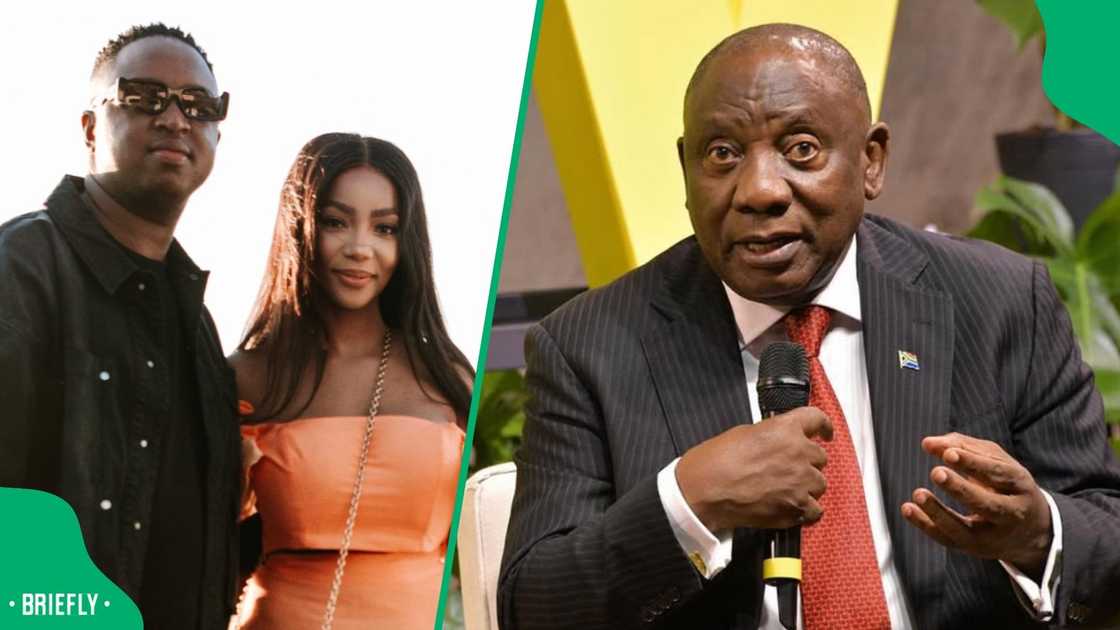 Athi Geleba celebrated Cyril Ramaphosa's birthday Athi Geleba celebrated Cyril Ramaphosa's birthday
