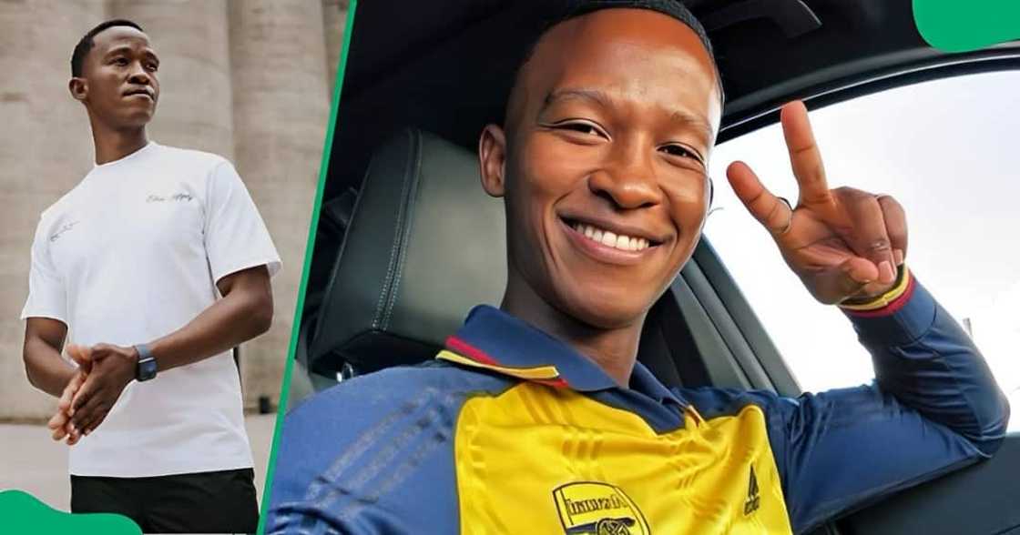 Katlego Maboe congratulated Bafana Bafana after winning their match against Zimbabwe. Katlego Maboe congratulated Bafana Bafana after winning their match against Zimbabwe.