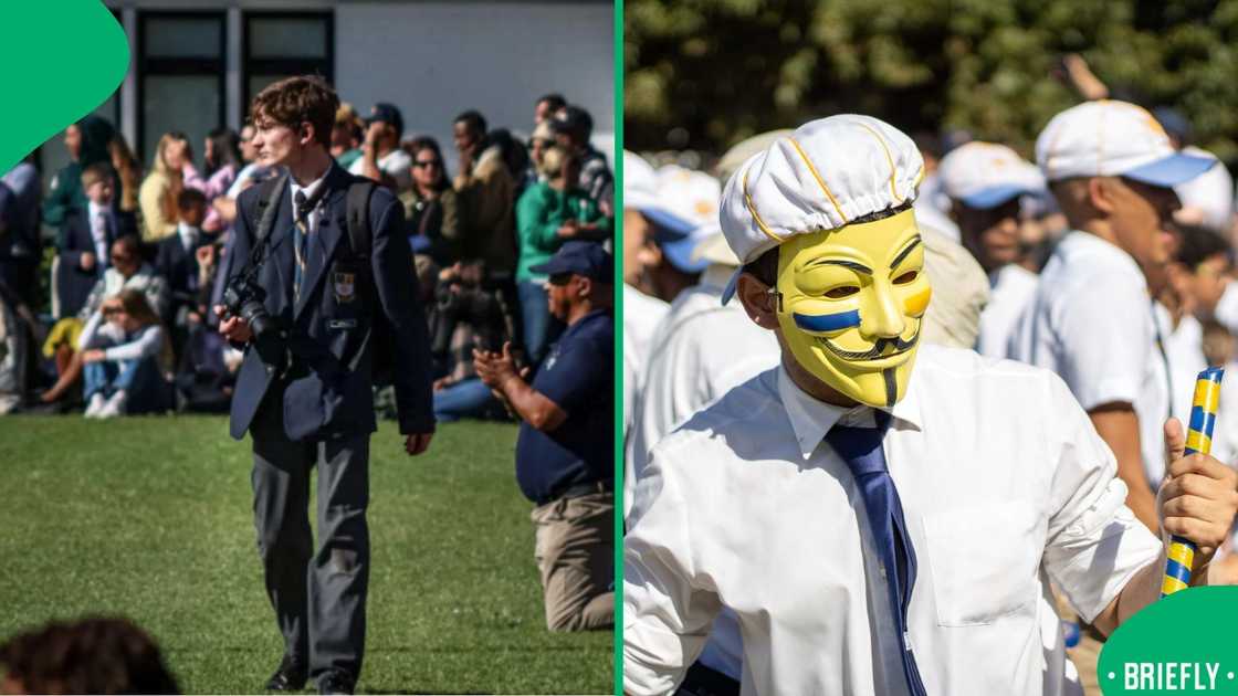 A powerful display of South African school spirit showed how music and tradition can create an electric atmosphere