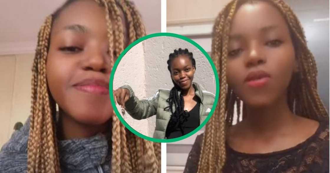 Young woman offers insights into buying a house. Young woman offers insights into buying a house.