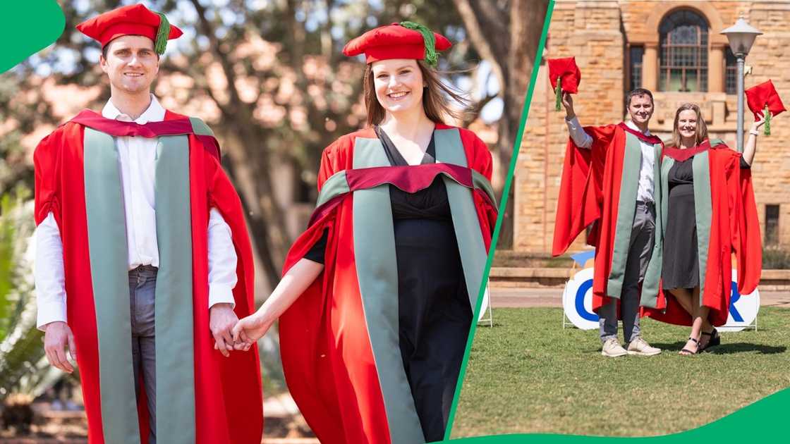 Newlywed couple earns PhDs at the same time Newlywed couple earns PhDs at the same time