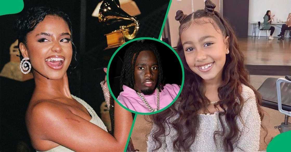 Kai Cenat called Tyla for North West's birthday Kai Cenat called Tyla for North West's birthday
