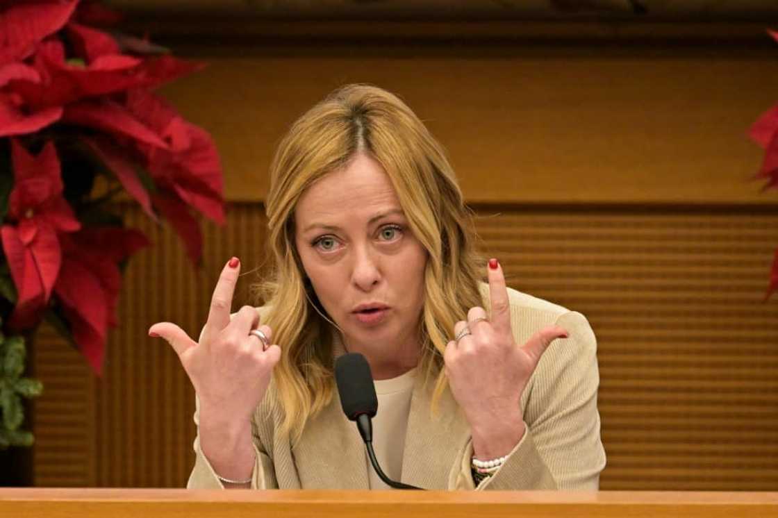 Italian Prime Minister Giorgia Meloni faces a 2.8-trillion-euro public debt pile Italian Prime Minister Giorgia Meloni faces a 2.8-trillion-euro public debt pile