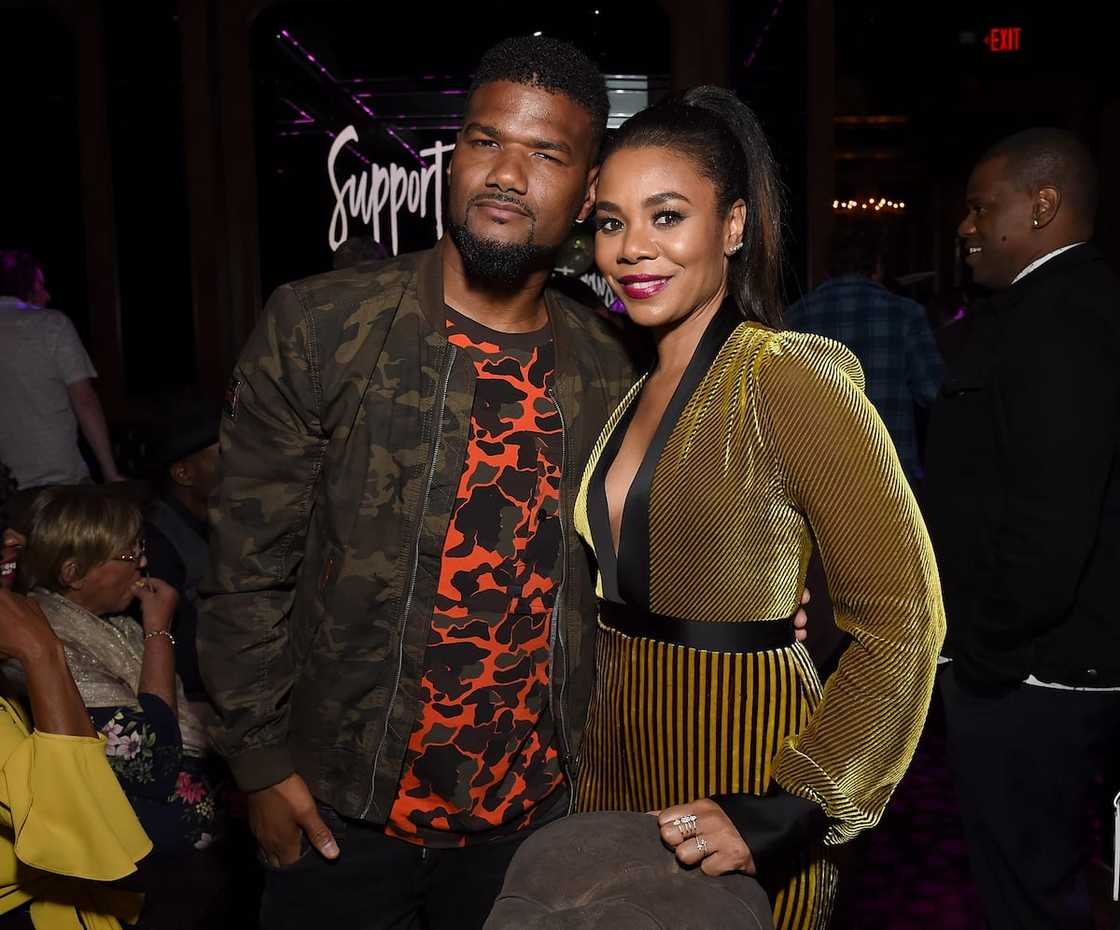 Damien Dante Wayans and Regina Hall Damien Dante Wayans and Regina Hall