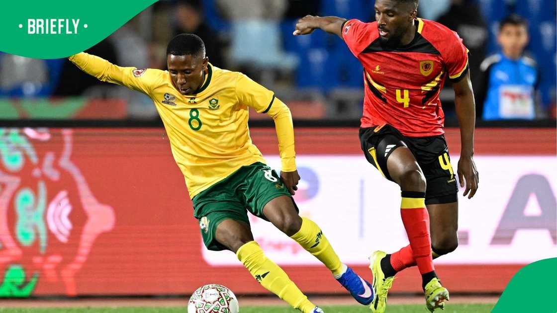 Tshepang Moremi, Africa Cup of Nations, South Africa and Angola.