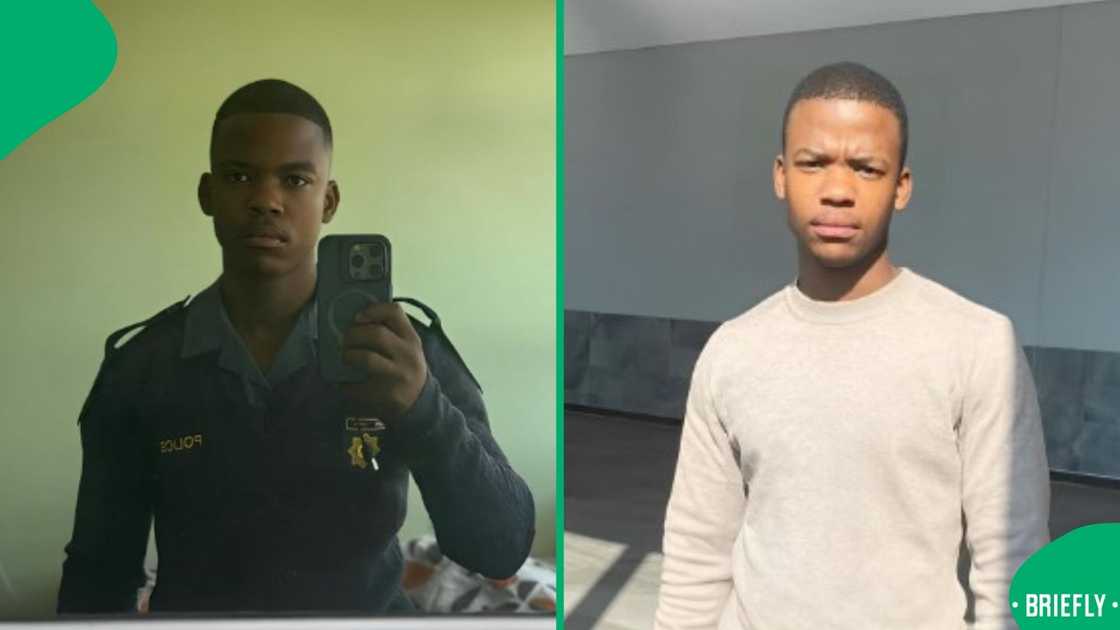 A SAPS officer shared a vlog. A SAPS officer shared a vlog.