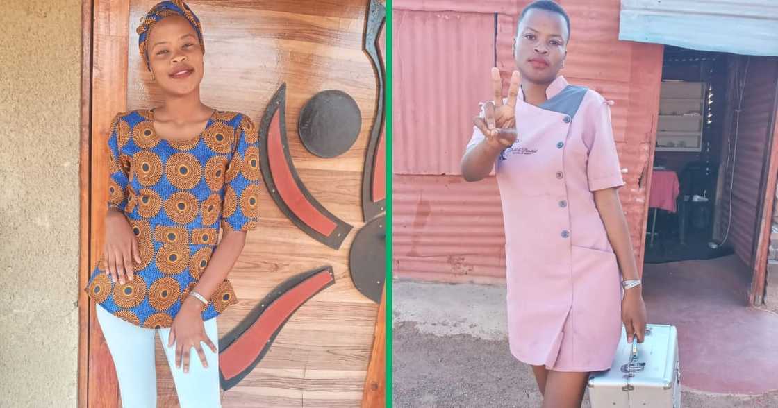 The nail technician in Hammanskraal is a dedicated businesswoman who needs sponsorship The nail technician in Hammanskraal is a dedicated businesswoman who needs sponsorship