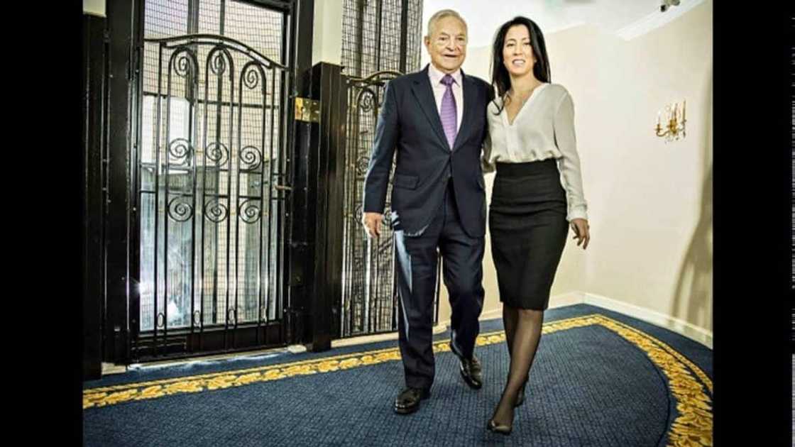 George Soros' wife Tamiko Bolton George Soros' wife Tamiko Bolton