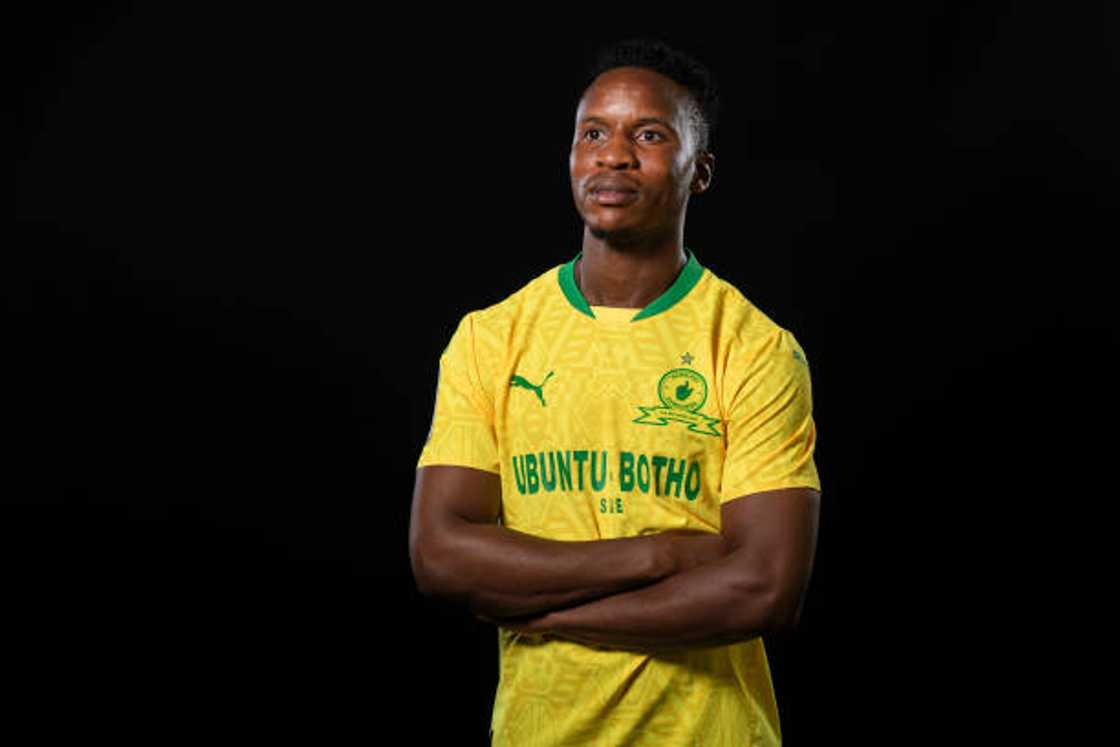 Themba Zwane has spent his whole senior career at Sundowns, having progressed through their youth system Themba Zwane has spent his whole senior career at Sundowns, having progressed through their youth system