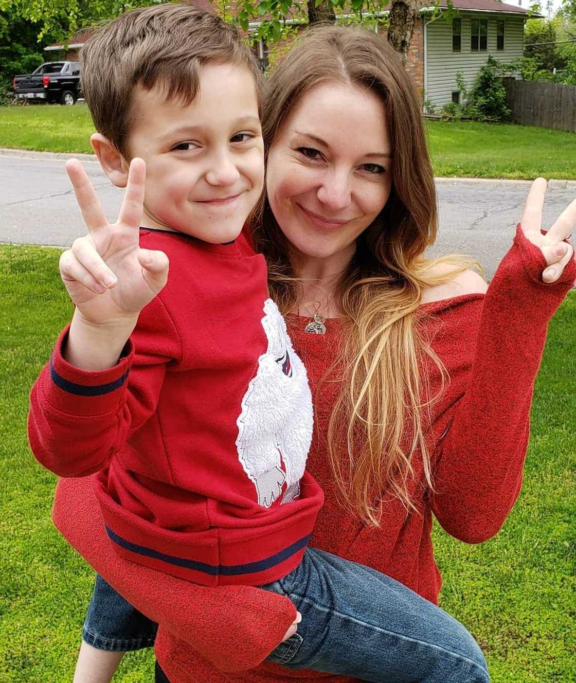 Aurora Snow's son Aurora Snow's son
