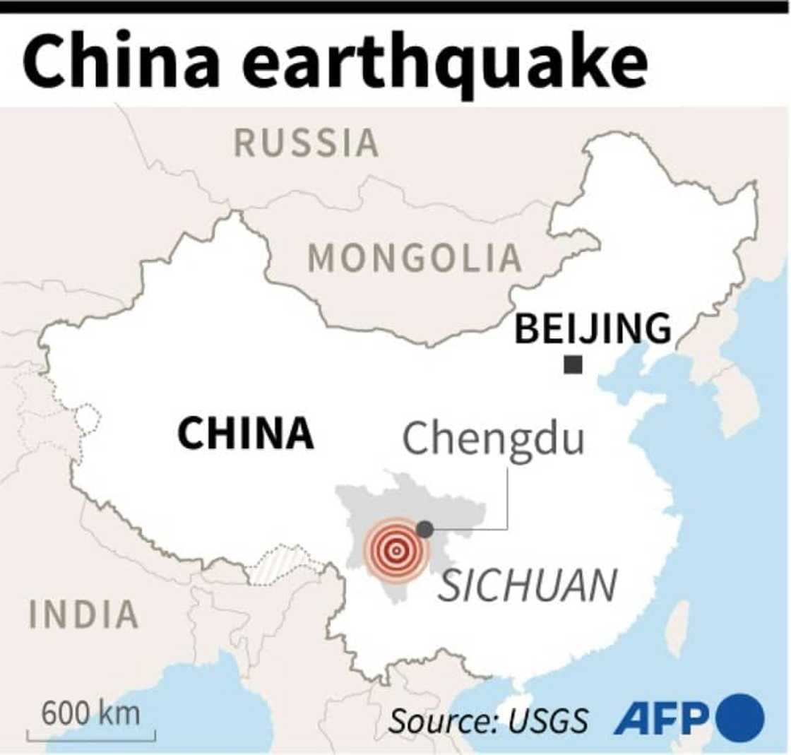 A 6.6-magnitude quake has hit China's Sichuan province