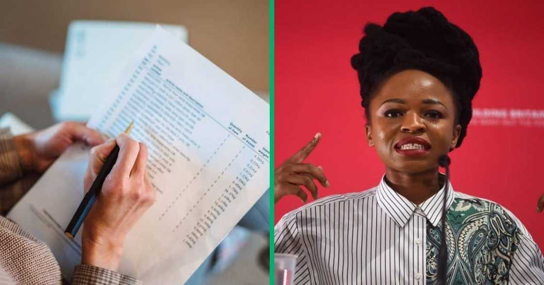 The EFF's Naledi Chirwa has been demoted from number 40 to 200 on the party's National Assembly candidate list. The EFF's Naledi Chirwa has been demoted from number 40 to 200 on the party's National Assembly candidate list.