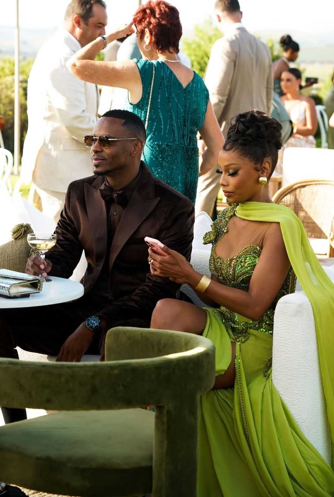 Bonang Matheba and David Phume apparently split
