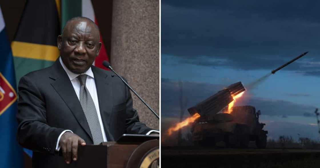 President Cyril Ramaphosa claims SA's neutral stance on the Russia-Ukraine war does not mean SA favours Russia President Cyril Ramaphosa claims SA's neutral stance on the Russia-Ukraine war does not mean SA favours Russia