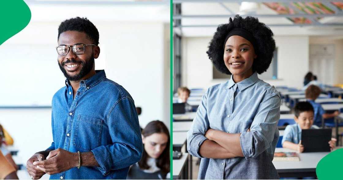 Eastern Cape teachers rocked school uniforms at work, impressing netizens. Eastern Cape teachers rocked school uniforms at work, impressing netizens.