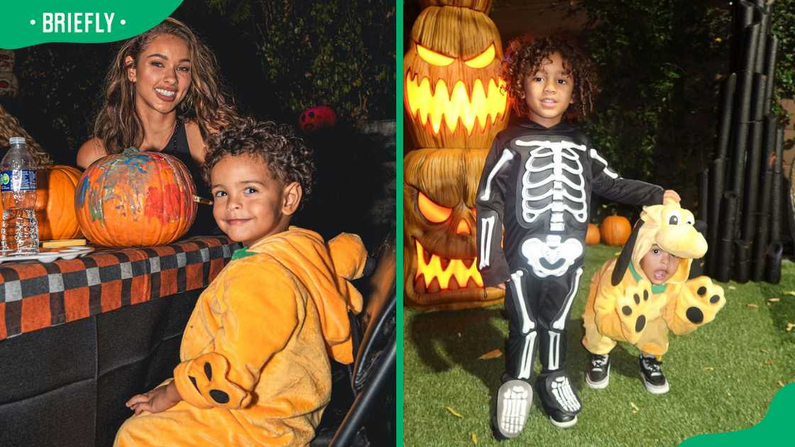 Lolo Wood and her son, Zydn Lolo Wood and her son, Zydn