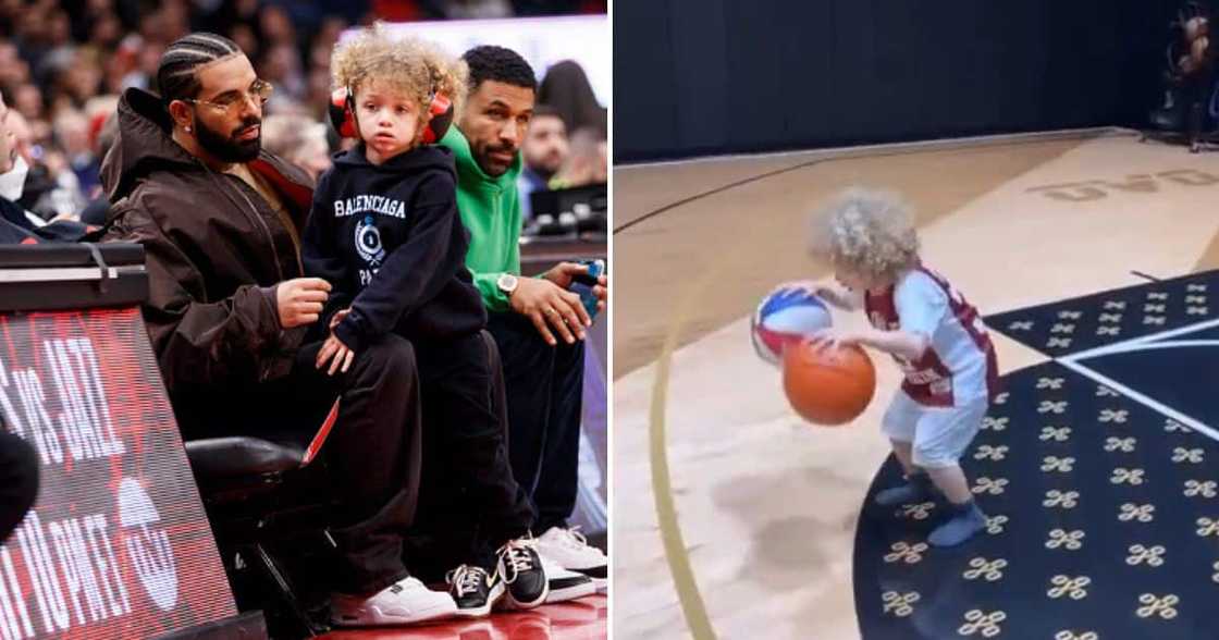 Drake and Adonis Graham Drake and Adonis Graham
