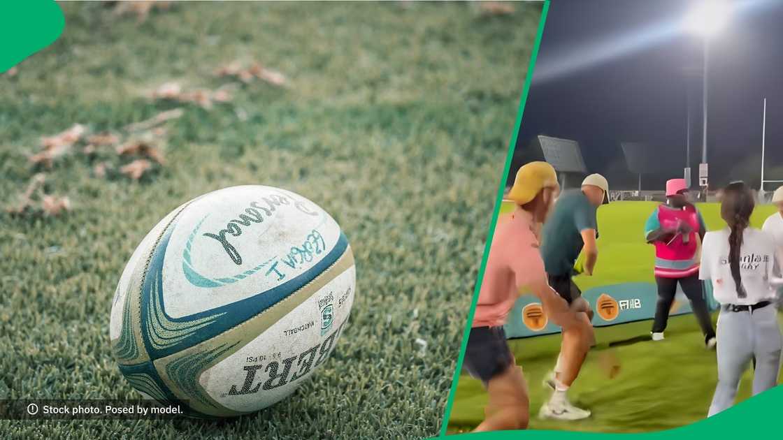 Students at Varsity Cup do Zep dance challenge