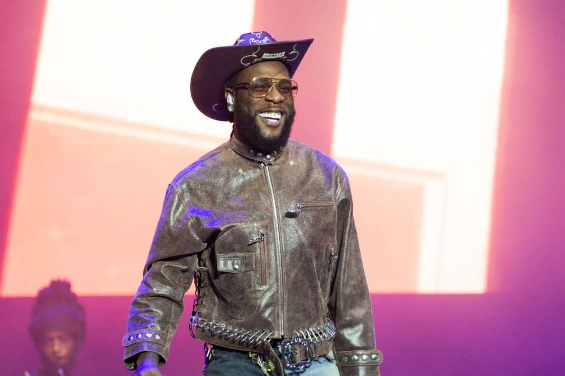 Burna Boy at the 2024 Superbloom Festival Burna Boy at the 2024 Superbloom Festival
