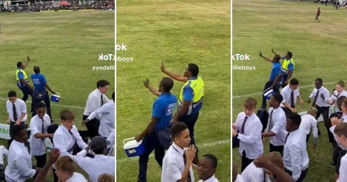 They shared a video of the paramedics dancing to their cheers on their official TikTok page They shared a video of the paramedics dancing to their cheers on their official TikTok page