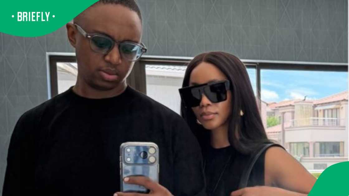Shimza and his girlfriend had Mzansi talking.