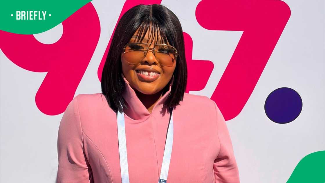 Anele Mdoda shares hilarious experience chasing delivery rider